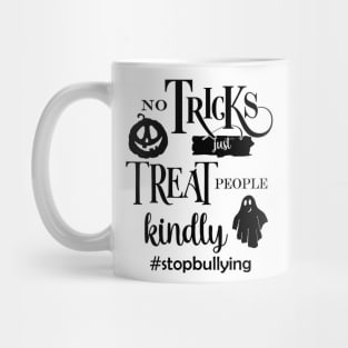 Halloween Ghost Pumpkin Anti-Bullying Kindness Day Orange Mug